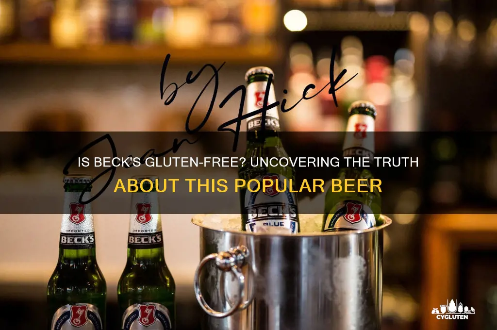 is becks gluten free