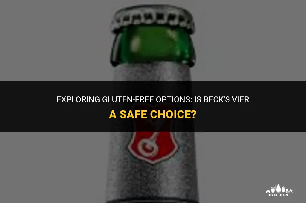 is becks vier gluten free