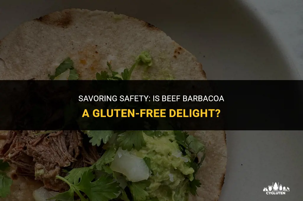 is beef barbacoa gluten free