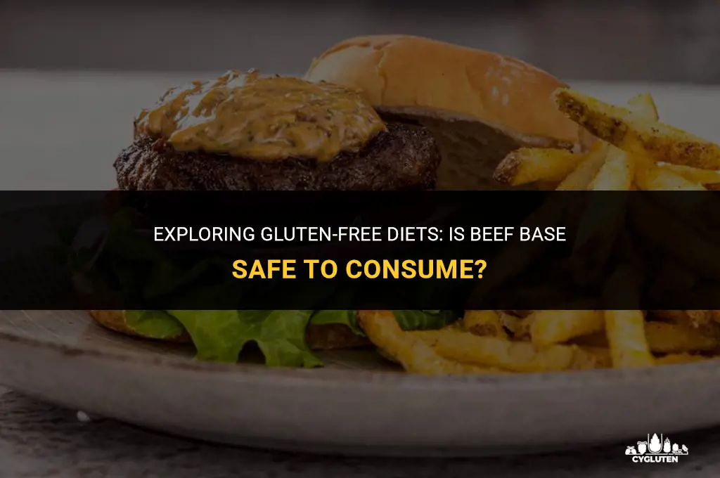 is beef base gluten free