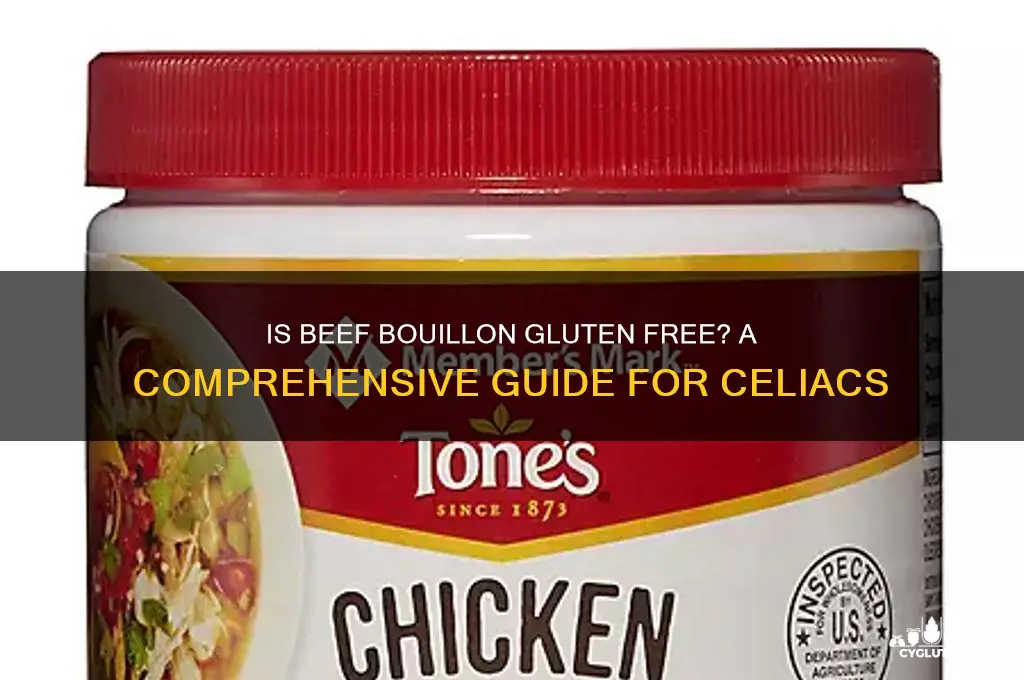is beef bouillon gluten free