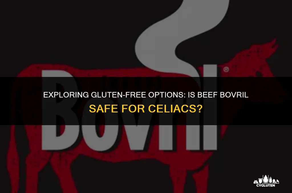 is beef bovril gluten free