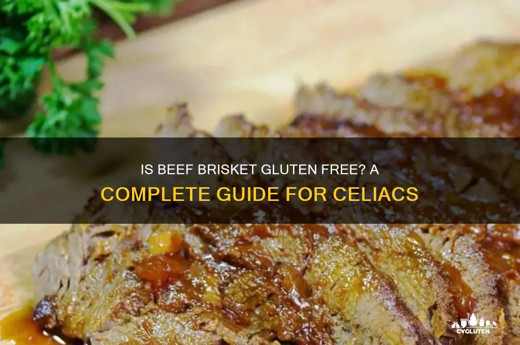 is beef brisket gluten free