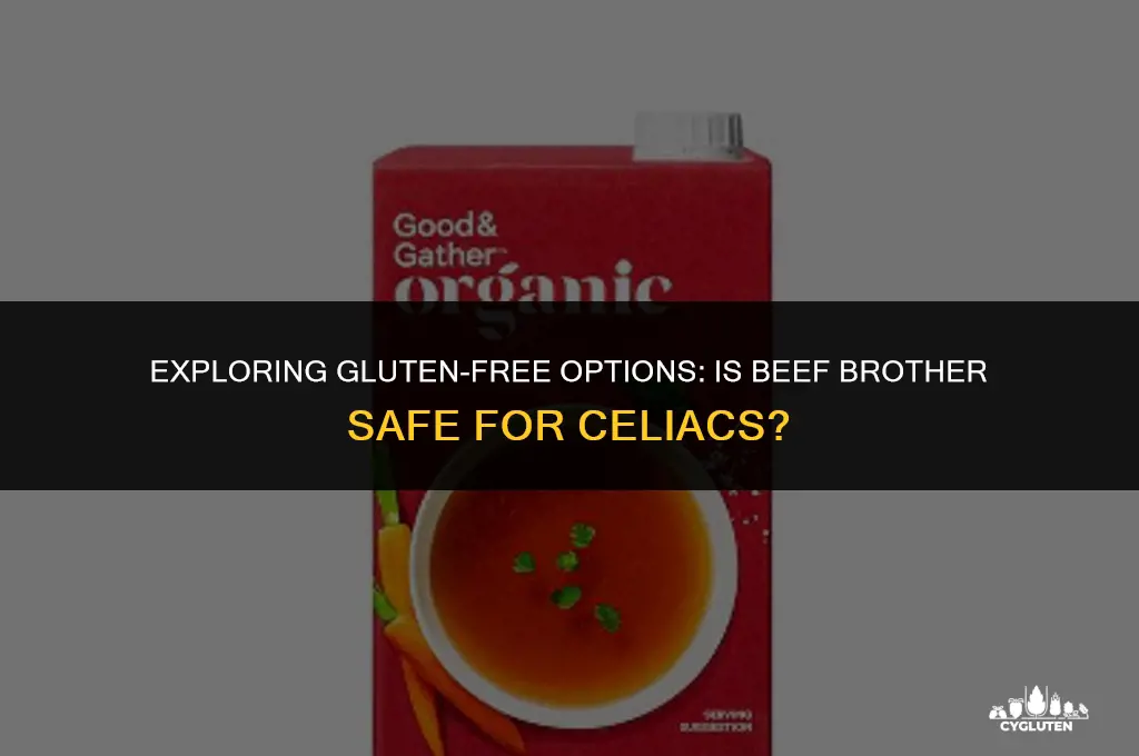 is beef brother gluten free