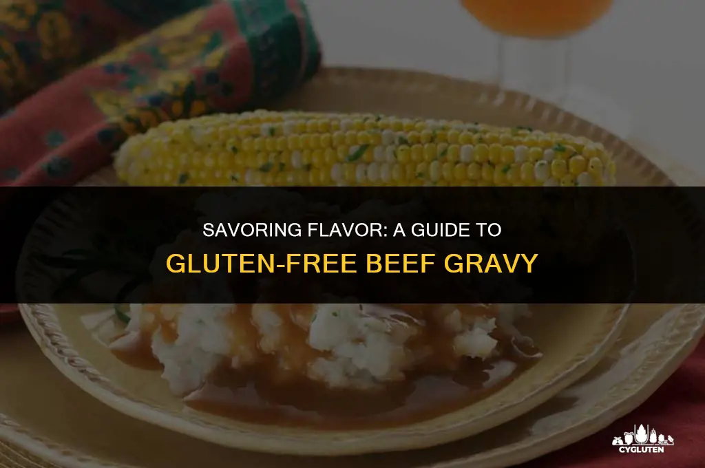 is beef gravy gluten free
