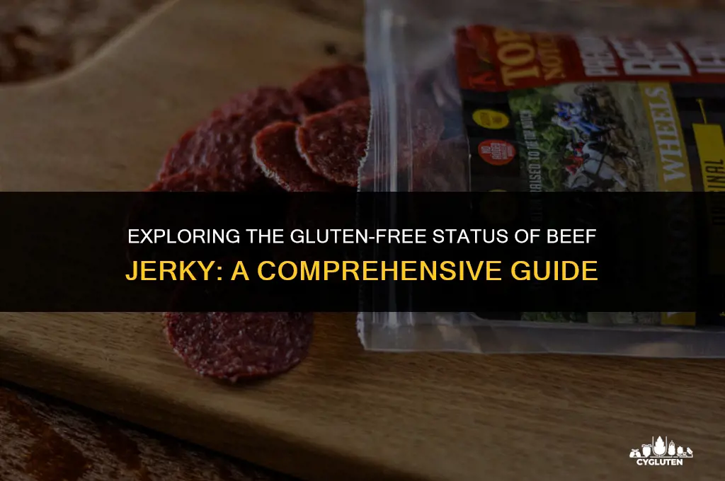 is beef jerkey gluten free