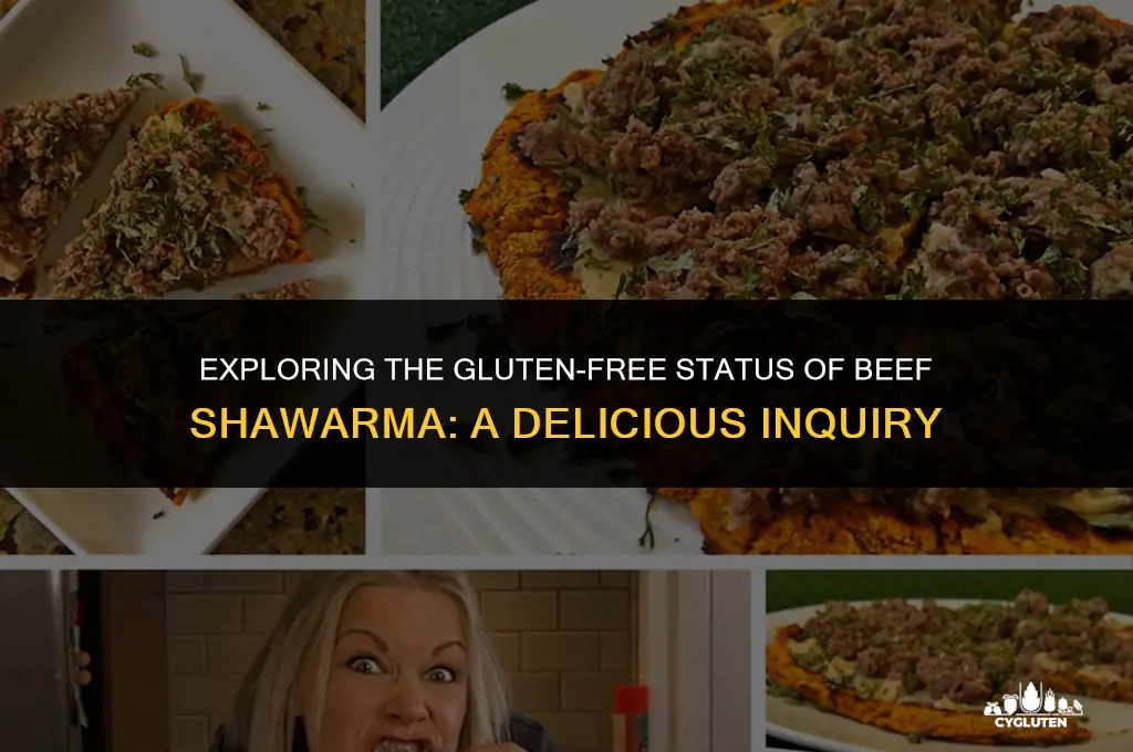 is beef shawarma gluten free