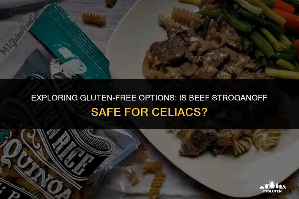 is beef stroganoff gluten free