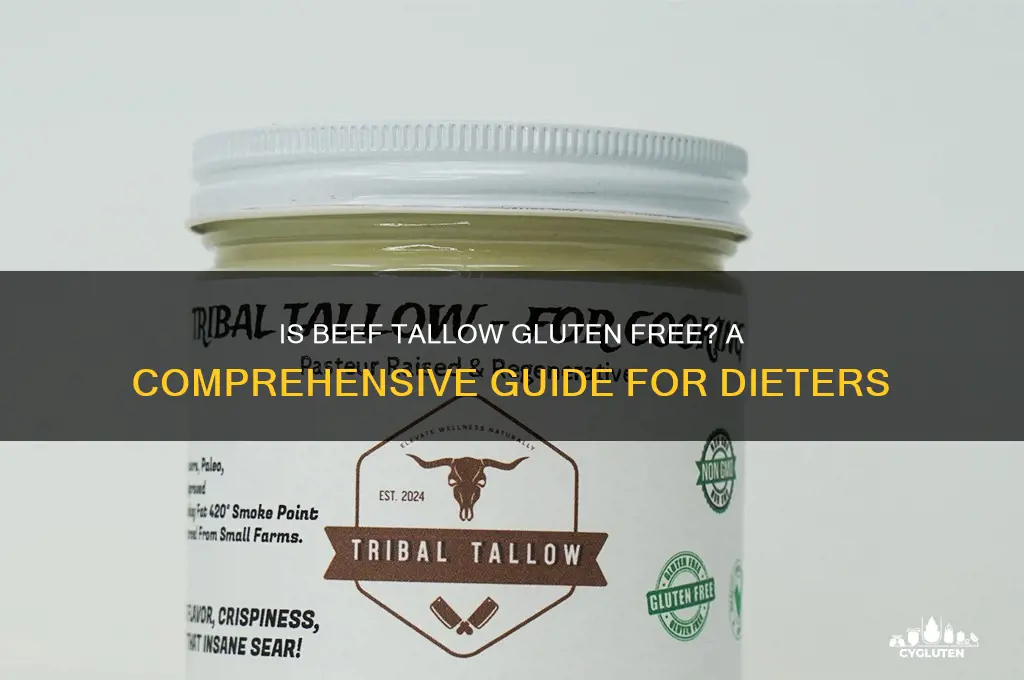 is beef tallow gluten free