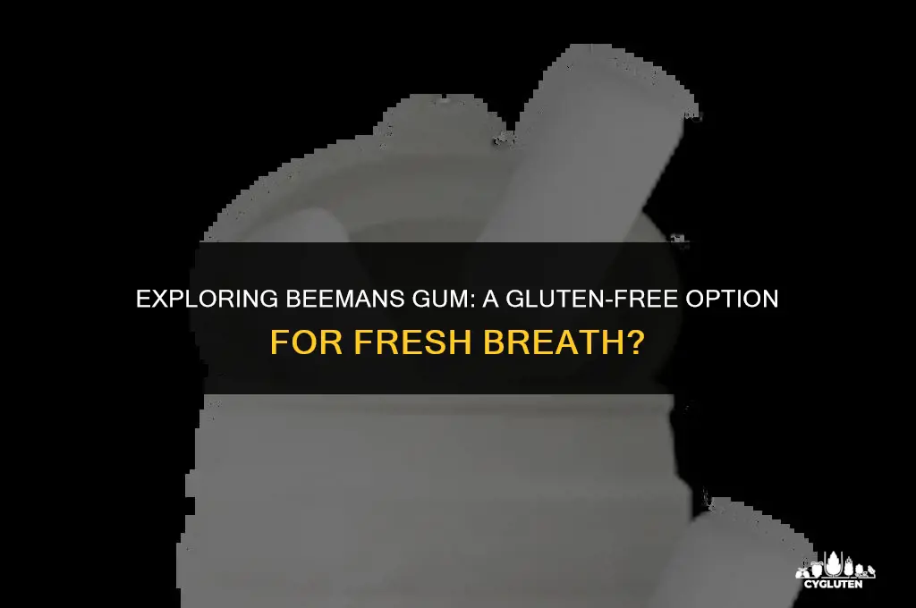 is beemans gum gluten free