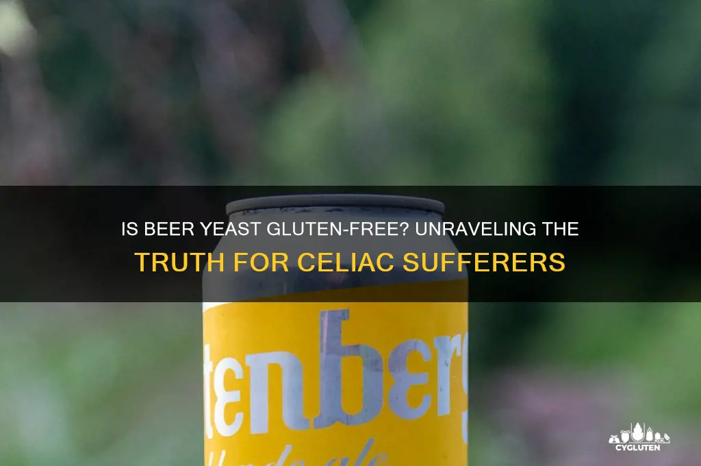 is beer yeast gluten free