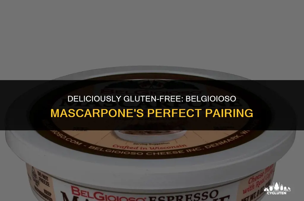 is belgioioso mascarpone gluten free