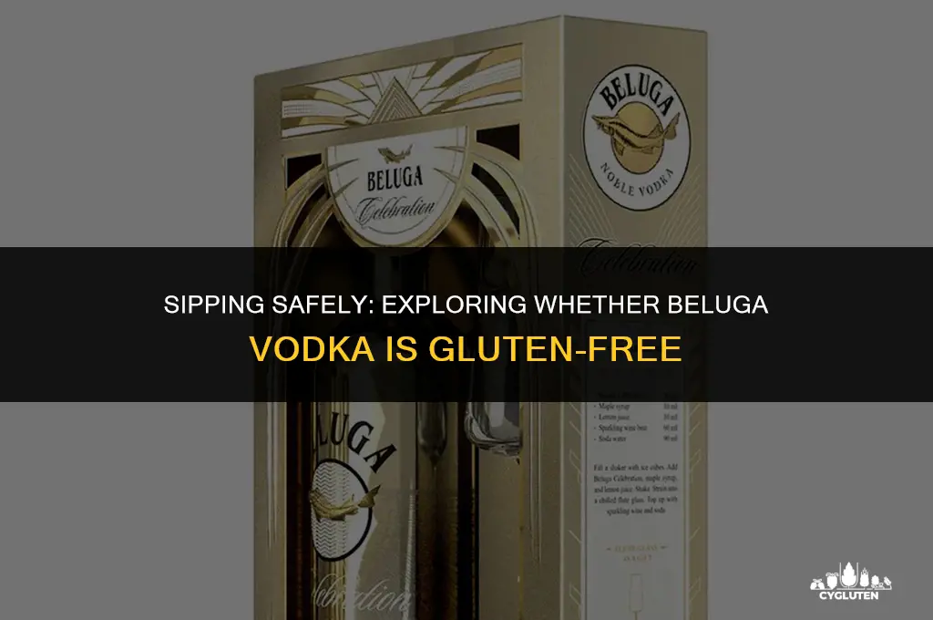 is beluga vodka gluten free