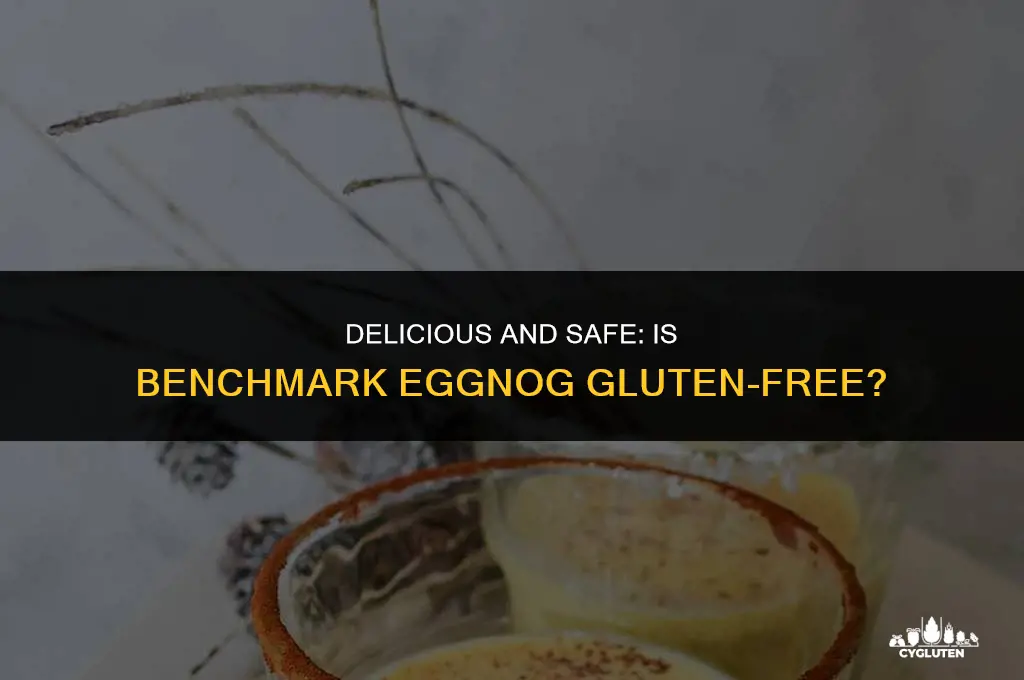 is benchmark eggnog gluten free