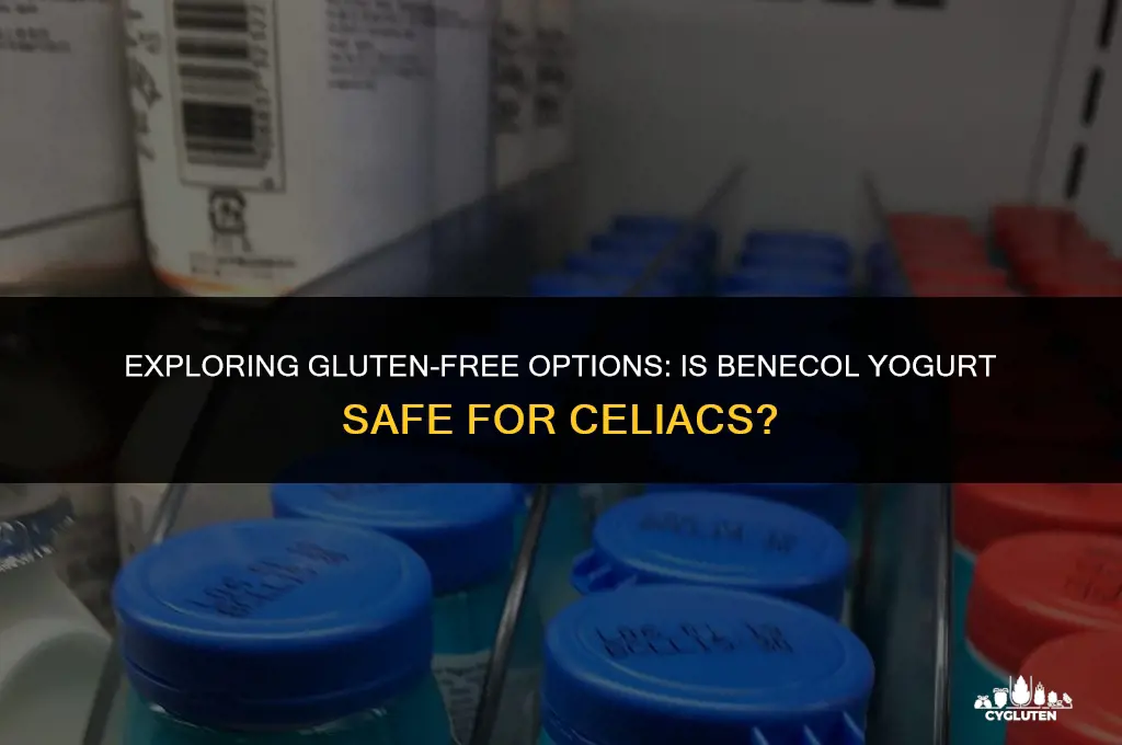 is benecol yogurt gluten free
