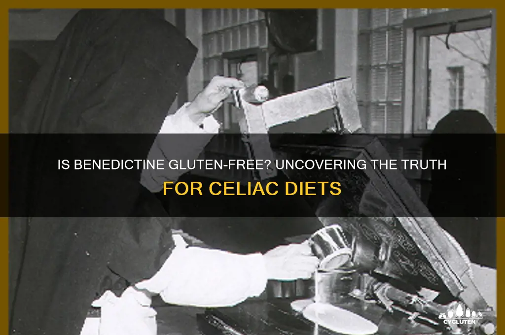 is benedectine gluten free