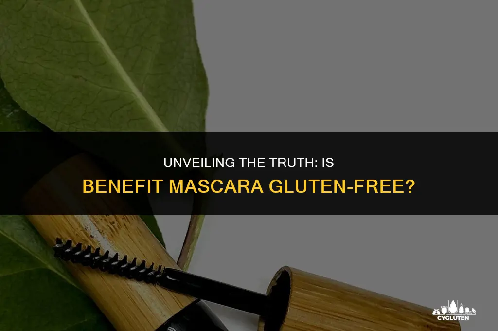is benefit mascara gluten free