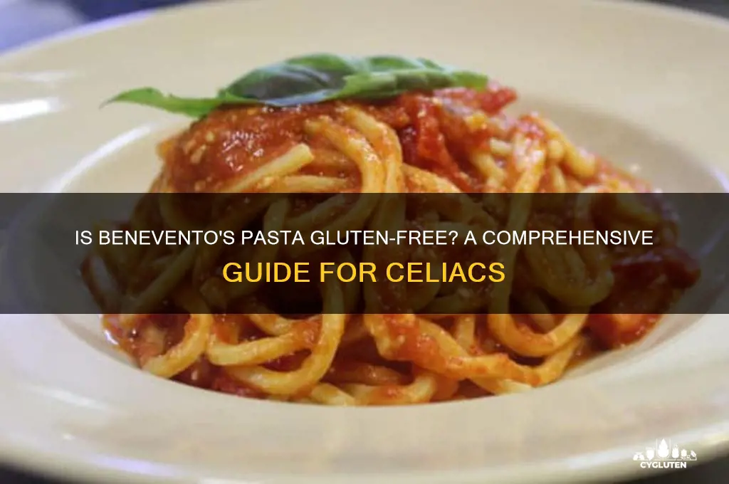 is beneventos gluten free