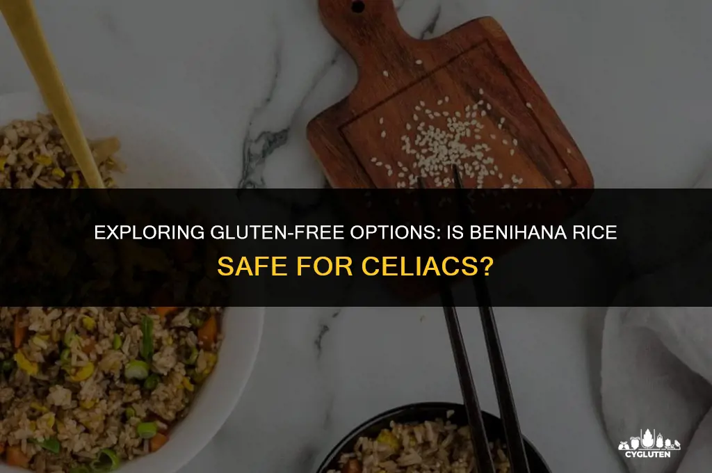 is benihana rice gluten free