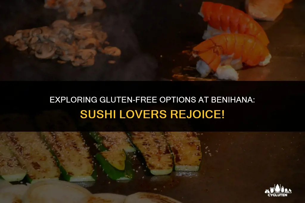 is benihana sushi gluten free