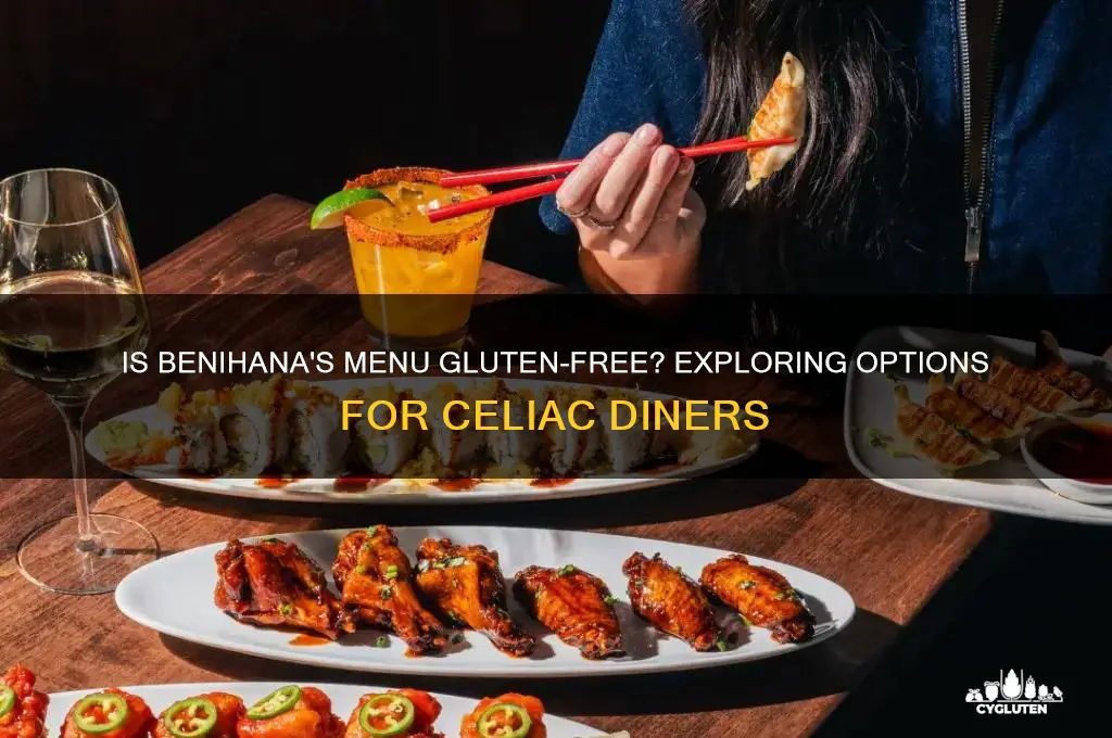 is benihanas gluten free