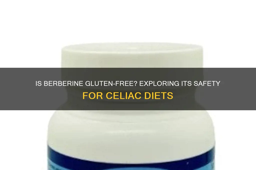 is berberine gluten free