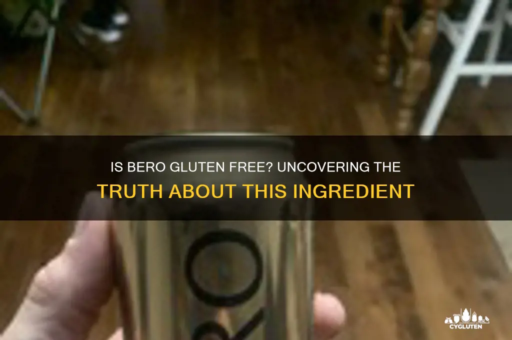 is bero gluten free