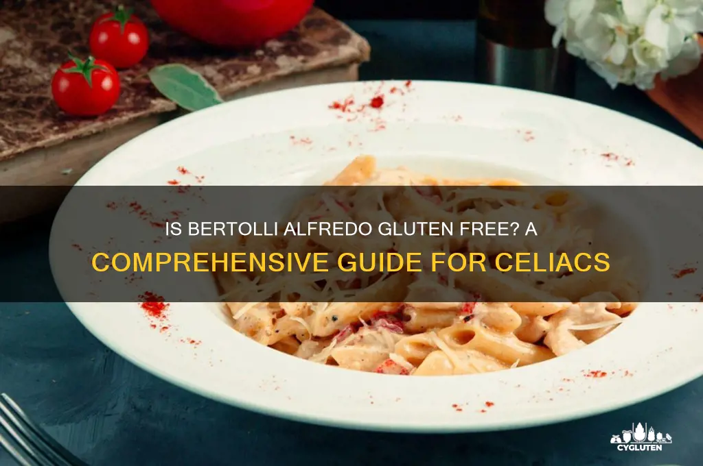 is bertolli alfredo gluten free