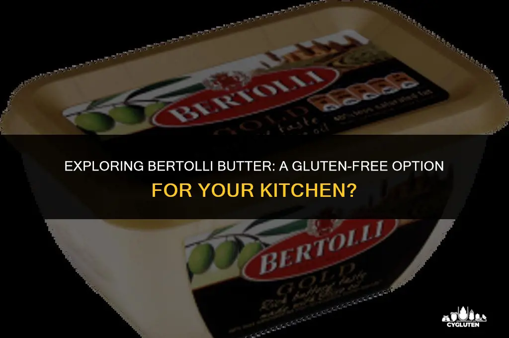 is bertolli butter gluten free