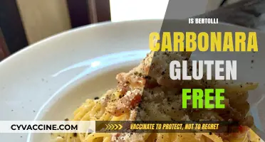 Delving into Bertolli Carbonara: A Gluten-Free Delight or Not?