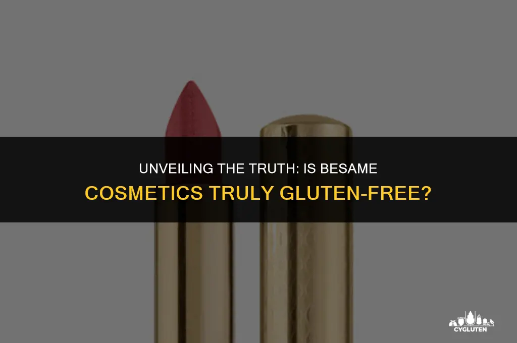 is besame cosmetics gluten free
