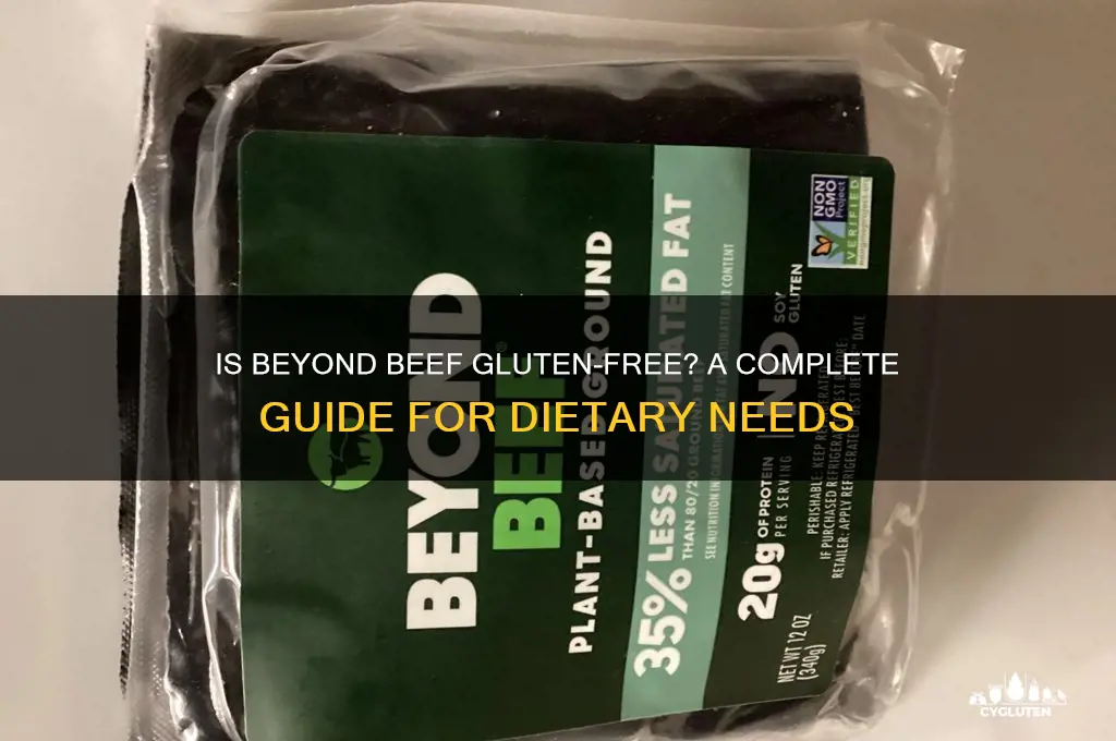 is beyond beef gluten free