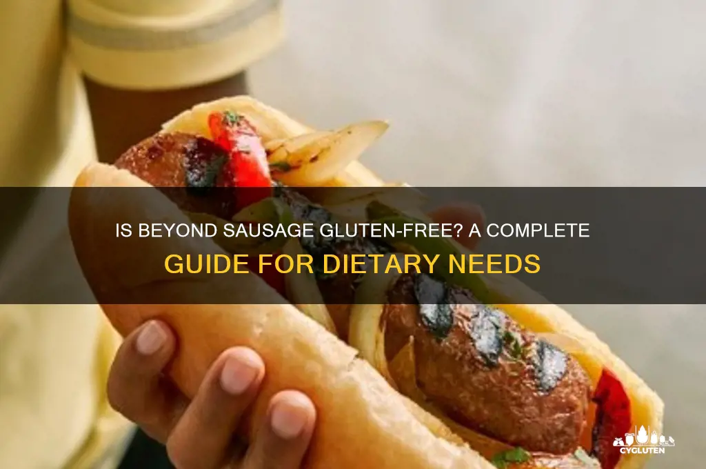 is beyond sausage gluten free