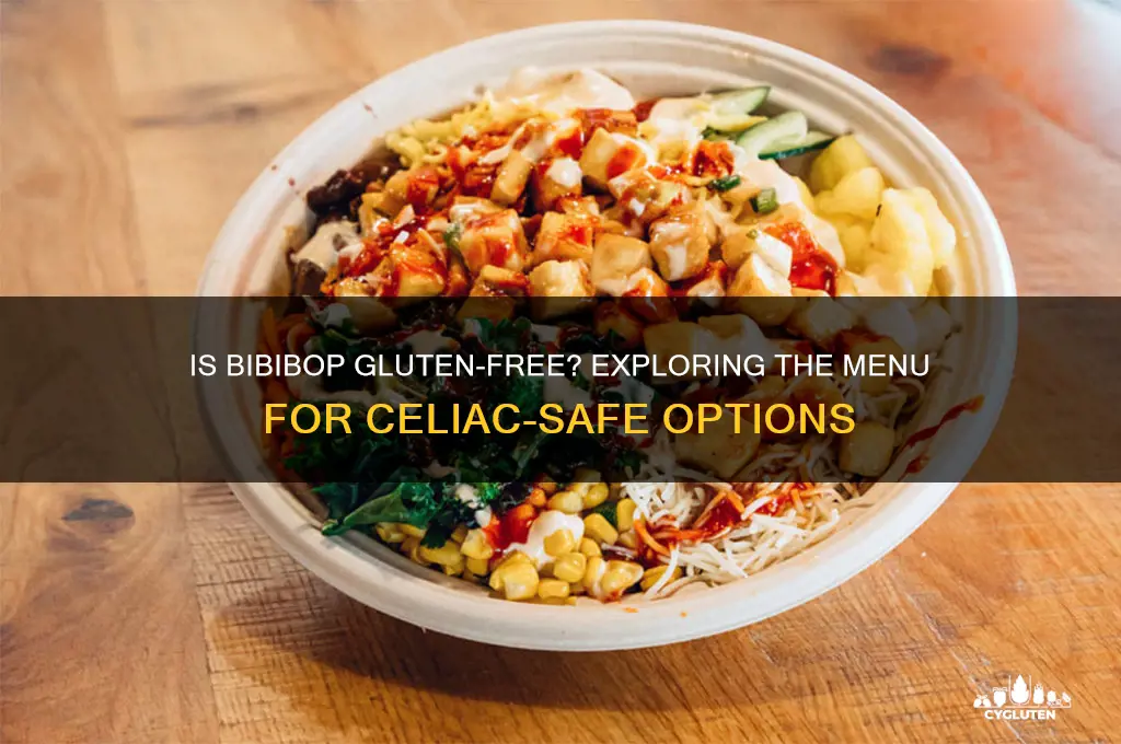 is bibibop gluten free