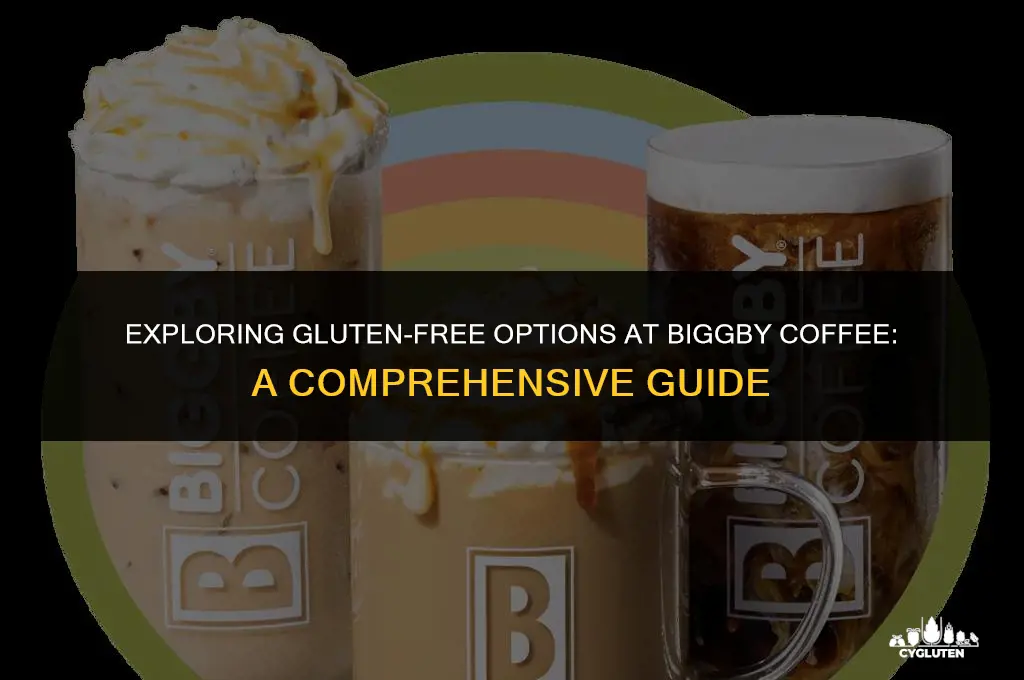 is biggby coffee gluten free