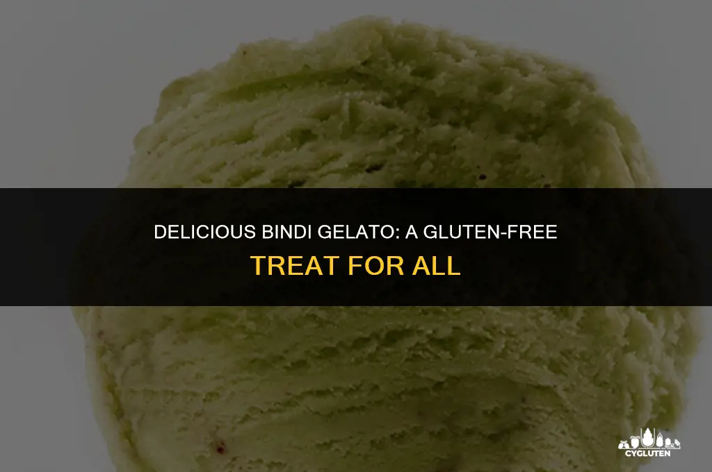 is bindi gelato gluten free