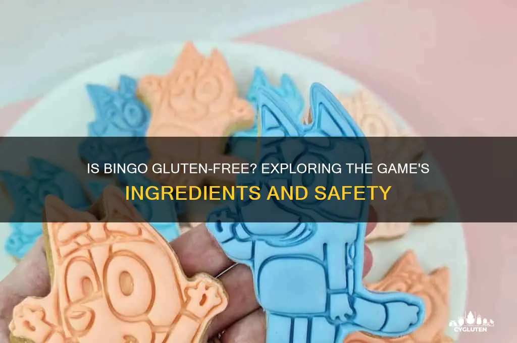 is bingo gluten free