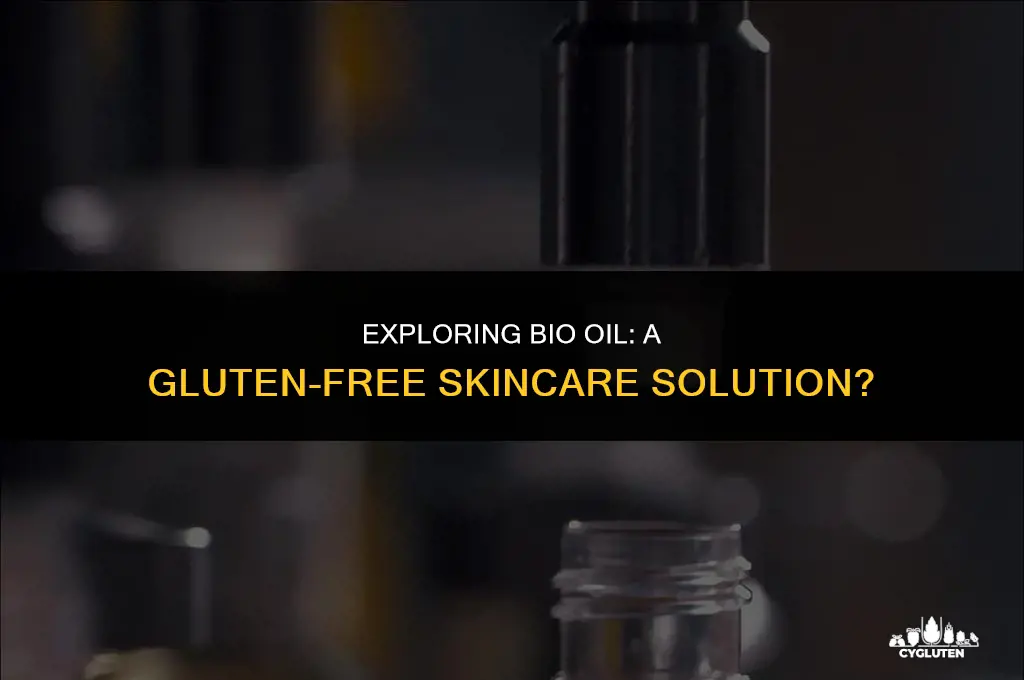 is bio oil gluten free