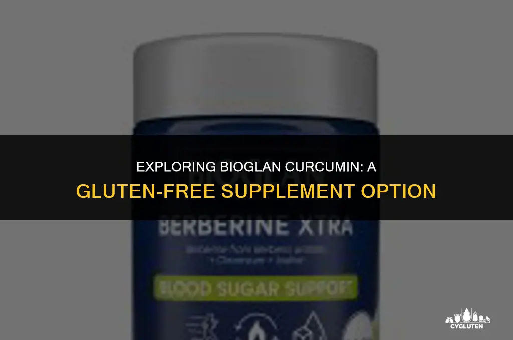 is bioglan curcumin gluten free