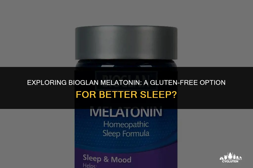 is bioglan melatonin gluten free