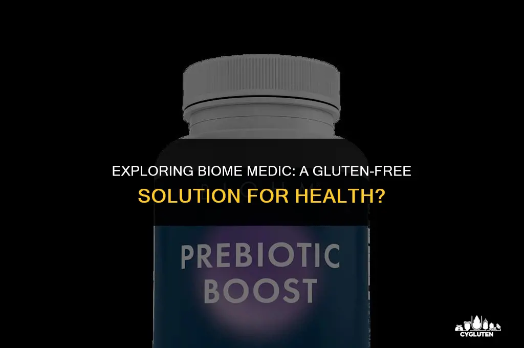 is biome medic gluten free