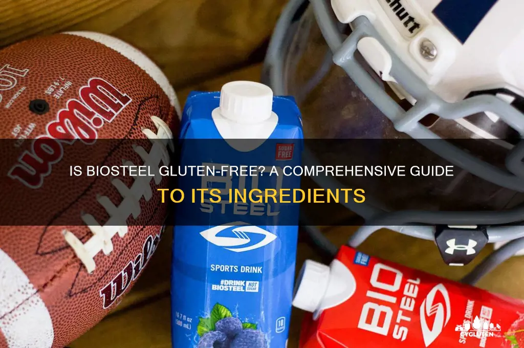 is biosteel gluten free