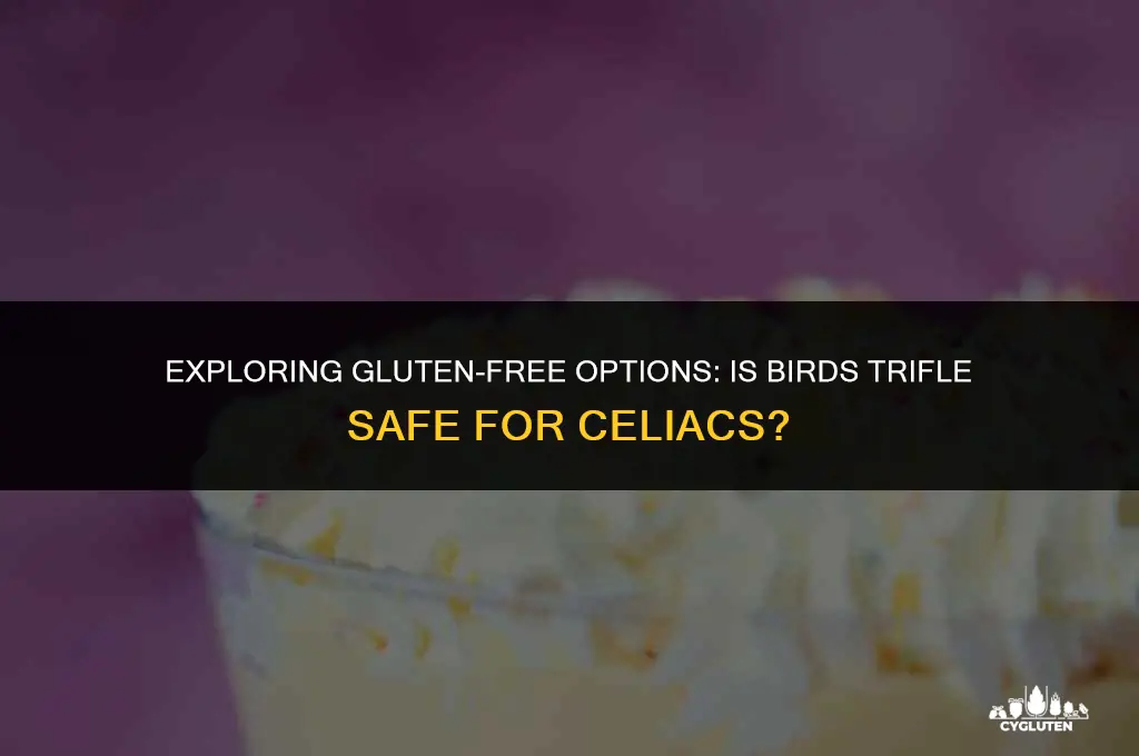 is birds trifle gluten free