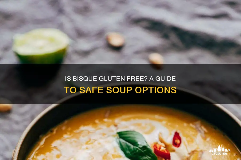 is bisque gluten free