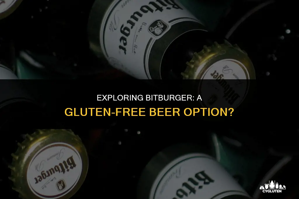 is bitburger beer gluten free