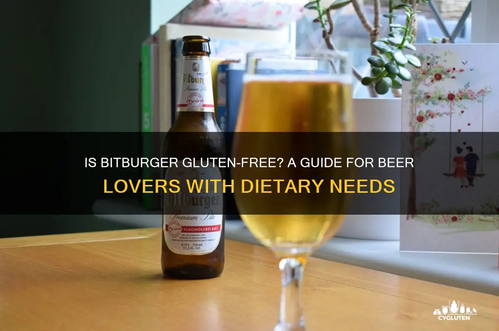 is bitburger gluten free