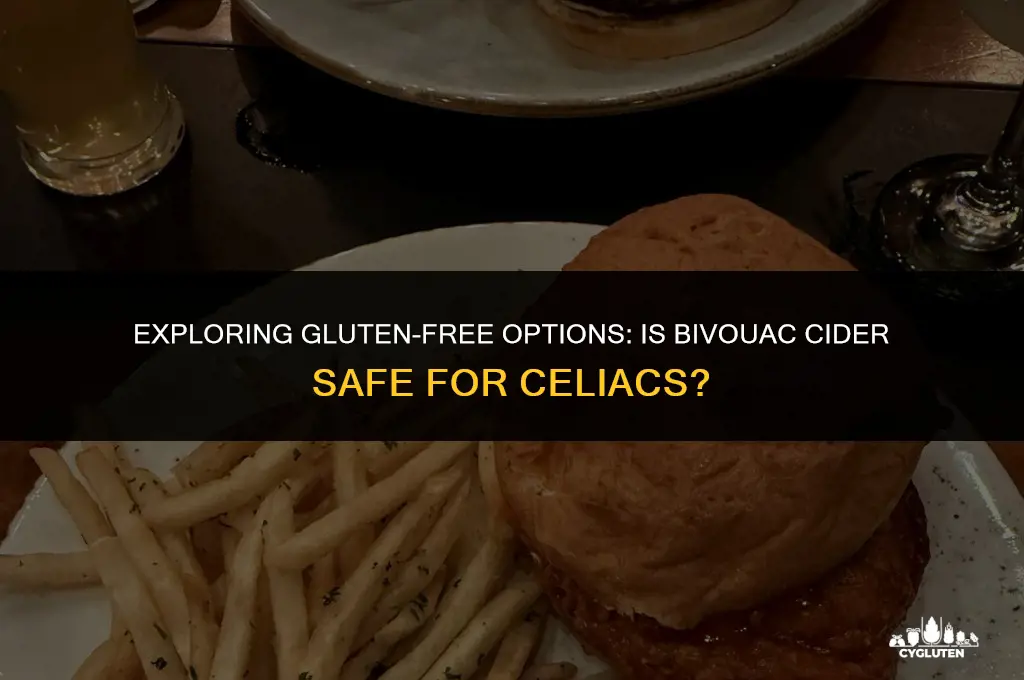 is bivouac cider gluten free