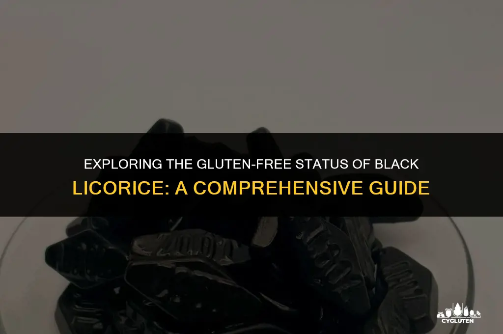 is black licorice gluten free