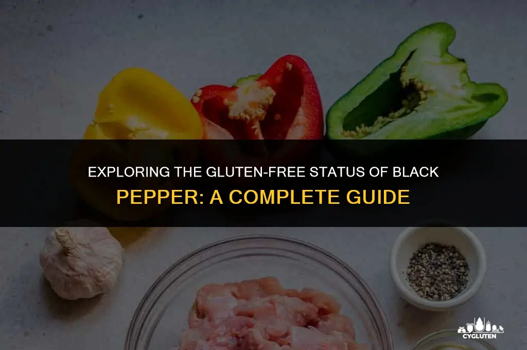 is black pepper gluten-free