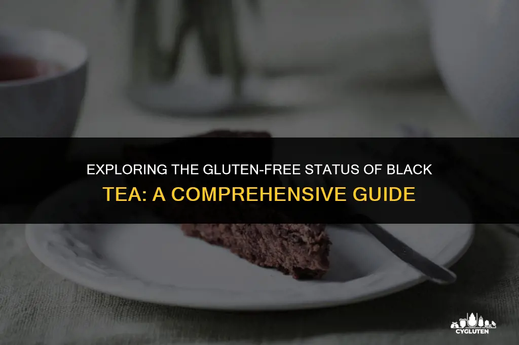 is black tea gluten free
